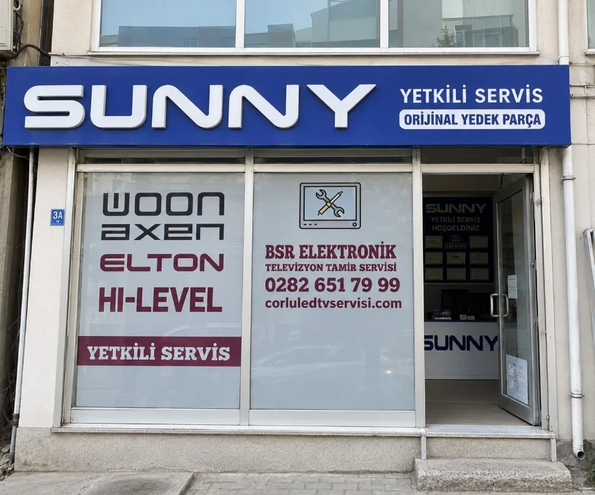 BSR Elektronik Çorlu servis girişi