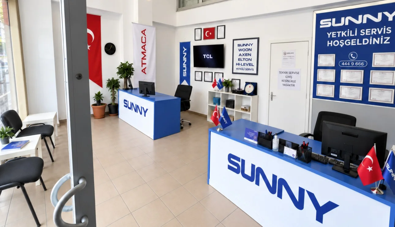 BSR Elektronik yetkili servis kabul alanı